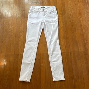 Level 99 White Skinny Jeans